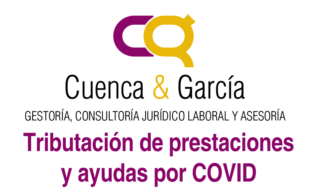 Cómo tributan las prestaciones y ayudas por COVID